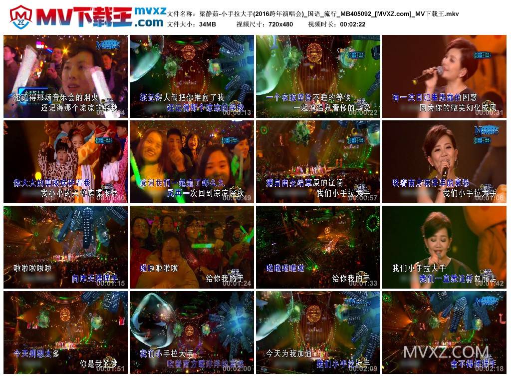 梁静茹-小手拉大手(2016跨年演唱会)_国语_流行_MB405092